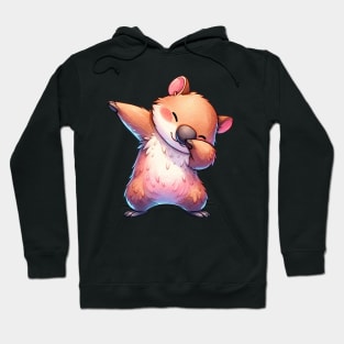 Cute Kawaii Wombat Dabbing Hoodie